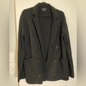 J.Crew Sweater Blazer in Black (Size Small)